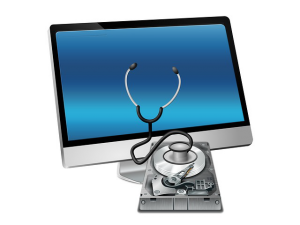 Transparent Background doctor monitor